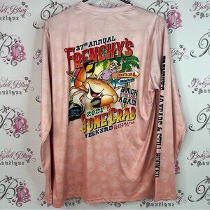 Frenchys long sleeve 37th annual stone crab Florida Long Sleeve Graphic Tee